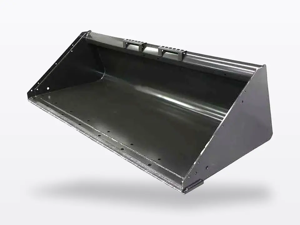 Bucket compatible with Bobcat machines